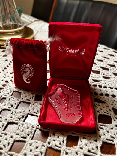 Waterford Crystal Lantern Ornament 1984 • Vintage Cut Crystal • Original Box & Pouch • Christmas Ornament - Etsy