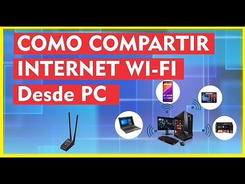 Cómo convertir tu PC en un punto de acceso Wi-Fi y compartir Internet / laptops, celulares y tablets