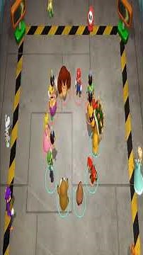 Super Mario Party – Bombs Explode Gradually, Whoever Stands Last Wins