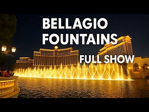 Watch the Bellagio Fountains Dance! | Las Vegas Strip at Night