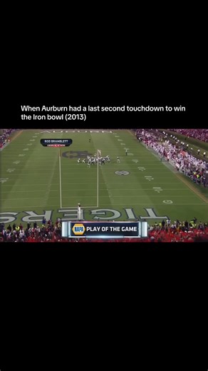 Auburn's Legendary Kick Six Victory in Iron Bowl 2013