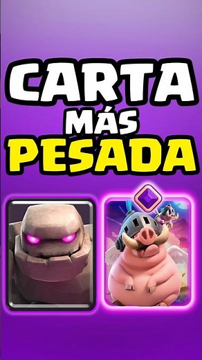 THE 5 HEAVIEST CARDS IN CLASH ROYALE🛡