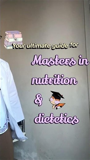 msc. in clinical nutrition and dietetics/ masters in nutrition #shorts #dietitian