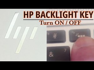 HP: How to Turn Keyboard Lighting On Off | Enable / Disable HP Backlight Keyboard