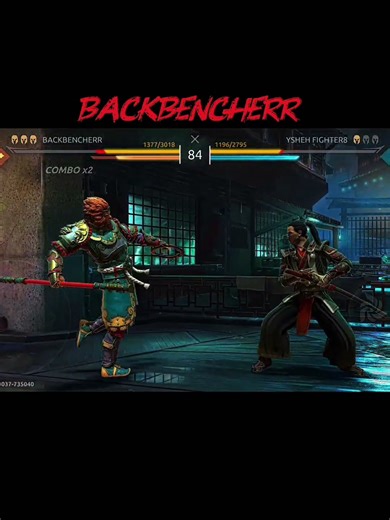 Shadow Fight 4 | Epic Combo Fight | New Character Gameplay 🔥