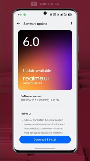 Realme P3 Ultra 5G July 2025 Update: AI Translation, Camera Boost & Security Upgrades! 🚀