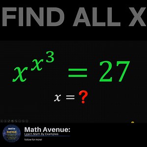 55K views · 403 reactions | FIND THE VALUE OF YOUR X #maths #highlights | Math Avenue : Learn Math By Examples | Facebook