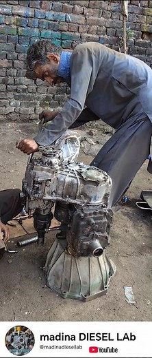 Land cruiser transmission bolts opening #gearbox