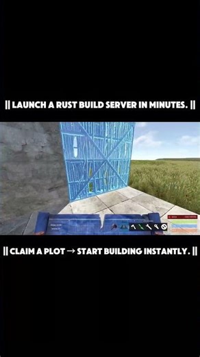 Launch a Rust Build Server in Minutes (Sandbox Gamemode)