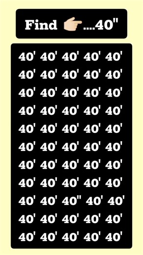 Can you find a different #maths #find #puzzle #iqtest #findland #youtube #viral #shorts #trending