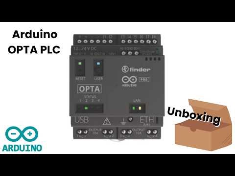 Arduino OPTA PLC Unboxing