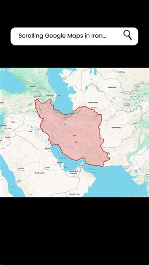 I opened a random road in Iran on Google Maps… and saw THIS👀