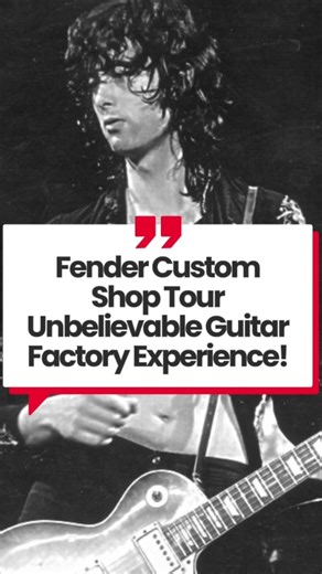 Fender Custom Shop Tour_ Unbelievable Guitar Factory Experience!