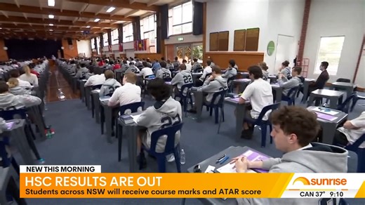 Year 12 students across New South Wales and the ACT are receiving their HSC results today through digital envelopes via email and SMS. #ATAR #school #education | Sunrise