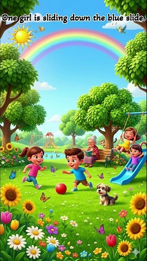 Describe the Picture of a park | Picture Talk | | Picture Description of a park|Picture Composition