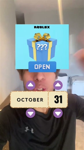 I'm doing October 31st #shorts #roblox