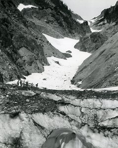 Terminus: Elwha Snow Finger by Kristin McArdle - Olympic National Park (U.S. National Park Service)