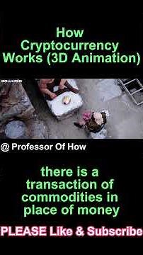 How Cryptocurrency ACTUALLY Works Bitcoin 3D Animation