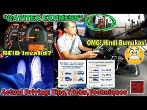 How to drive on Express Ways - Cavitex Edition - RFID Installation and loading station