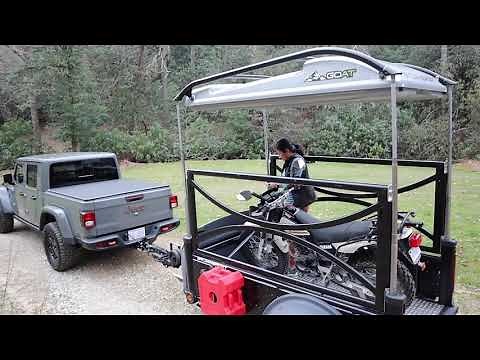 SylvanSport GO All-Terrain camper - Check out the GOAT! #overlandtrailer #overlanding #popupcamper