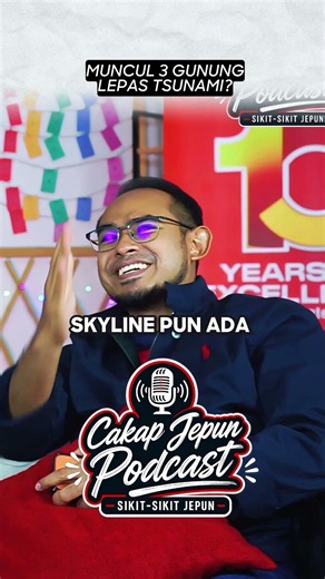 Muncul 3 Gunung Selepas Tsunami di Jepun? #cakapjepun #misteri #tsunami #sharing #podcast