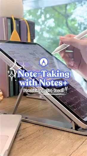 Using Active Recall instead of Rereading Notes!! #notesplus #ipad #studygram #digitalnotes #study