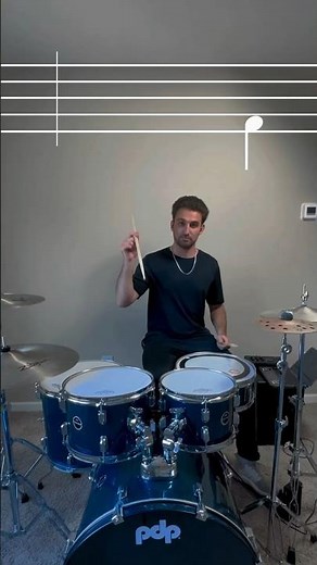 HOW TO READ DRUM NOTATION🥁🔥 #drumlesson #drumming