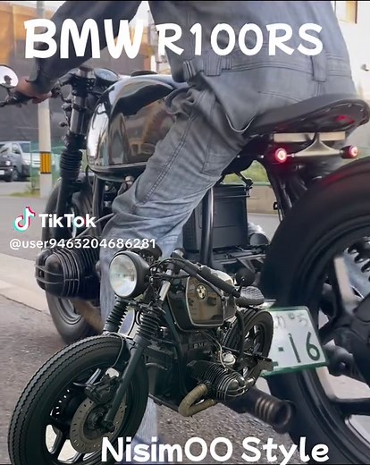 ニシモーにてカスタムしましたBMW R100RS カフェスタイル #スタイルボックスニシモー #allgenrecustom #オールジャンルカスタム #オーダーカスタム #nisimoostyle #大阪 #バイクカスタム #ガールズバイカー #大阪市平野区平野馬場 @のんちゃん