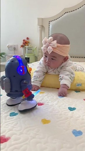 I absolutely love the space duck toy Dad gave me! I can't stop looking at it, it sings and dances,