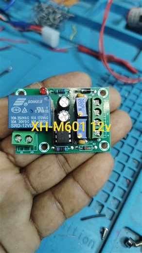 XH-M601 12V Battery charging control Board #shortsfeed