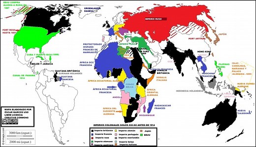 Imperios coloniales: siglos XIX y XX - BLOG DEL PROFE ÓSCAR