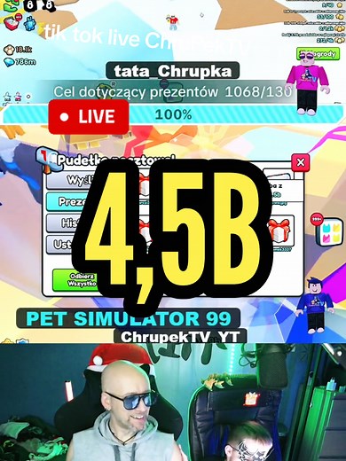 Wczorajszy live z Pet Simulator 99 i zakup TITANIC!