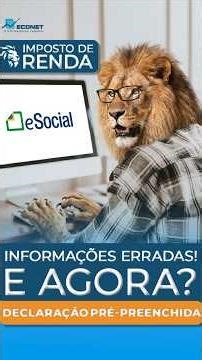 PRÉ-PREENCHIDA COM ERROS? ENTENDA O MOTIVO!