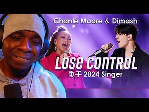 Dimash & Chanté Moore - Lose Control (I Am Singer 2024, HUNAN TV) - FIRST TIME REACTION