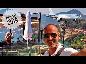 CORFU 2019 - One of the MOST SPECTACULAR AIRPORT in the world!