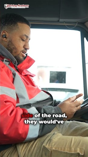 THIS IS A NO NO IN TRUCKING! DRIVING ACADEMY