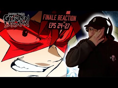 A LEGENDARY ENDING | Gurren Lagann FINALE Reaction & Final Thoughts | Eps 24-27