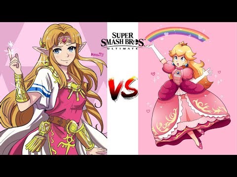 Super Smash Bros. Ultimate: Zelda vs. Peach