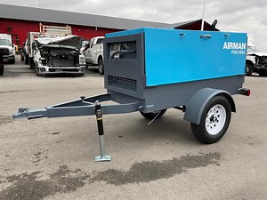 1997 Airman PDS185S Portable Air Compressor | Construction