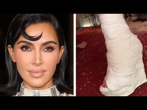 Kim Kardashian Reveals Broken Foot & Fans React to Her Unstoppable Spirit