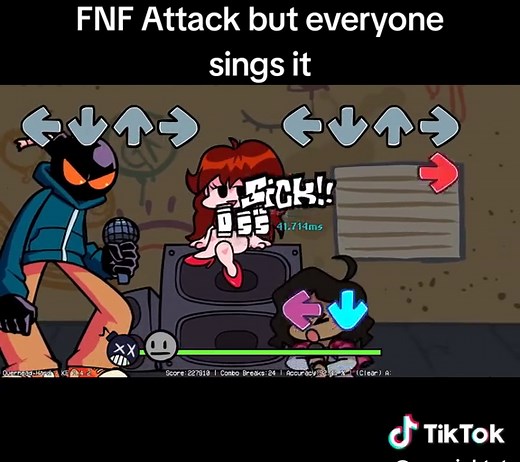 FNF Attack: Everyone Sings It in Friday Night Funkin'
