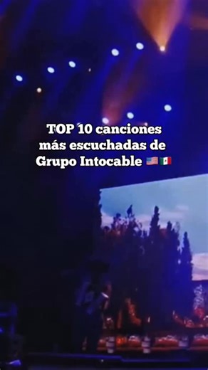 Radio Station on Instagram: "Grupo Intocable: Top 10 canciones más escuchadas en Spotify"