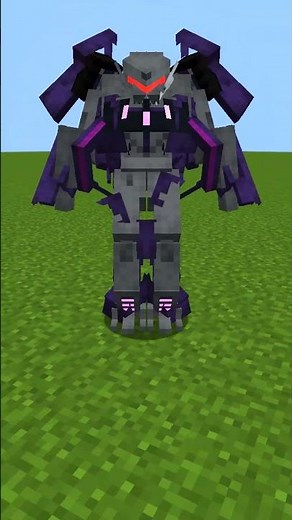 New Transformers mod in Minecraft