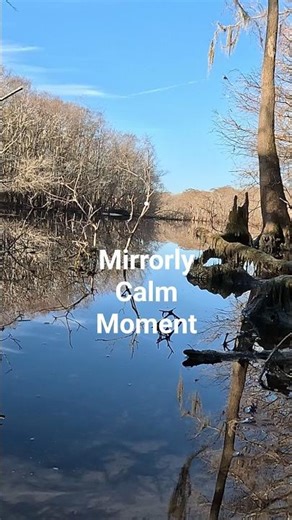 Mirror like reflection on a sunny day 20260117 0859: Nature Sounds and Visuals, Calming & Relaxing
