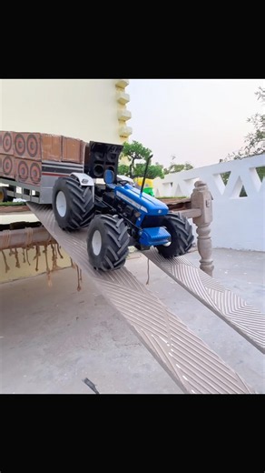 Mini New Holland tractor power😱🔥 #shortvideo #automobile