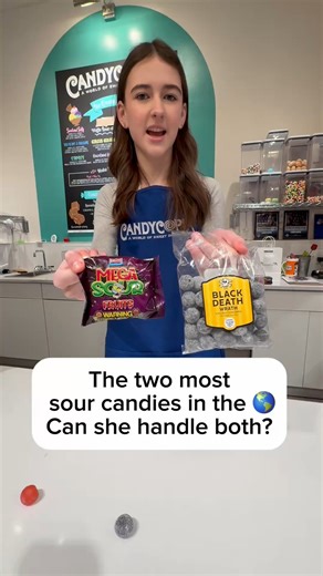 🔥 The ULTIMATE sour showdown is here! We put Barnett's Mega Sour against Mr. Simms Black Death to see which one makes us tap out first. 🥵💀 👅 Would YOU dare to try them both? 👉 Comment below: Team Mega Sour or Team Black Death #SourChallenge #CandyChallenge #TasteTest #CandyTok #MegaSour #BlackDeath #oakpark | Candycopia