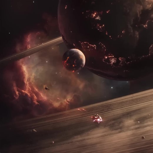 Epic Orcs vs Space Marines Battle in Warhammer 40K