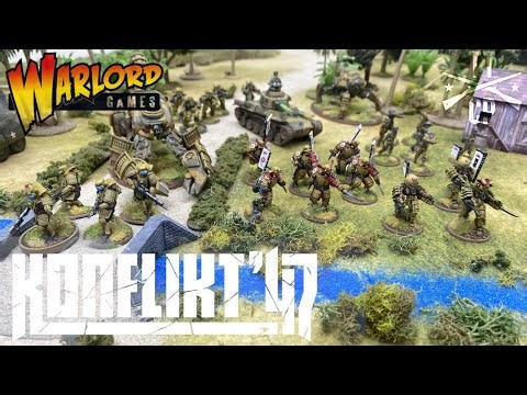 Tabletop Command Post: Konflikt '47 Battle Report- Japan Strikes!