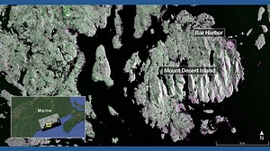 First radar images from new Earth-mapping satellite showcase Maine coast and North Dakota farmland