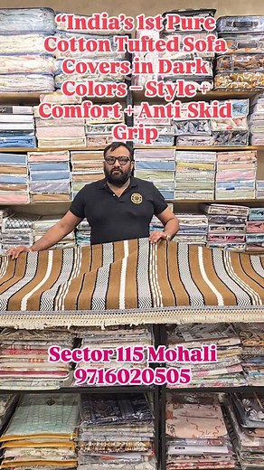 74K views · 485 reactions | “India’s 1st Pure Cotton Tufted Sofa...